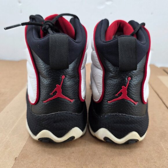 Jordan Pro Strong 'Black Varsity Red' Men's  Basketball Athletic Shoes Size 8 - Picture 3 of 9